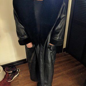 Bally Leather Coat